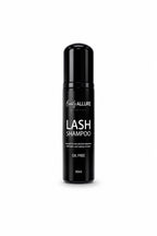 Beauty Allure Lash Shampoo 50ml bottle and its black packaging box, displayed side-by-side on a clean white background.