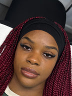 bottom lashes J Curl on lash model